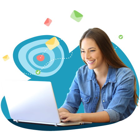 Alcance a caixa de entrada de seus destinatários